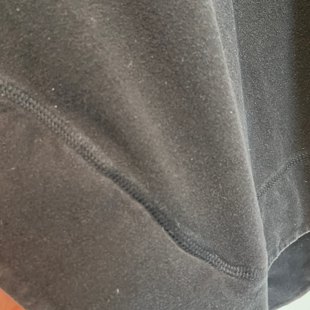 Sweaty Betty Escape Luxe Black Velour Funnel Neck Hoodie S - Picture 4 of 9